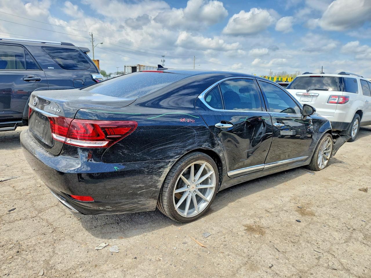 2013 Lexus Ls460 VIN JTHBL5EF1D5123548 photo 3