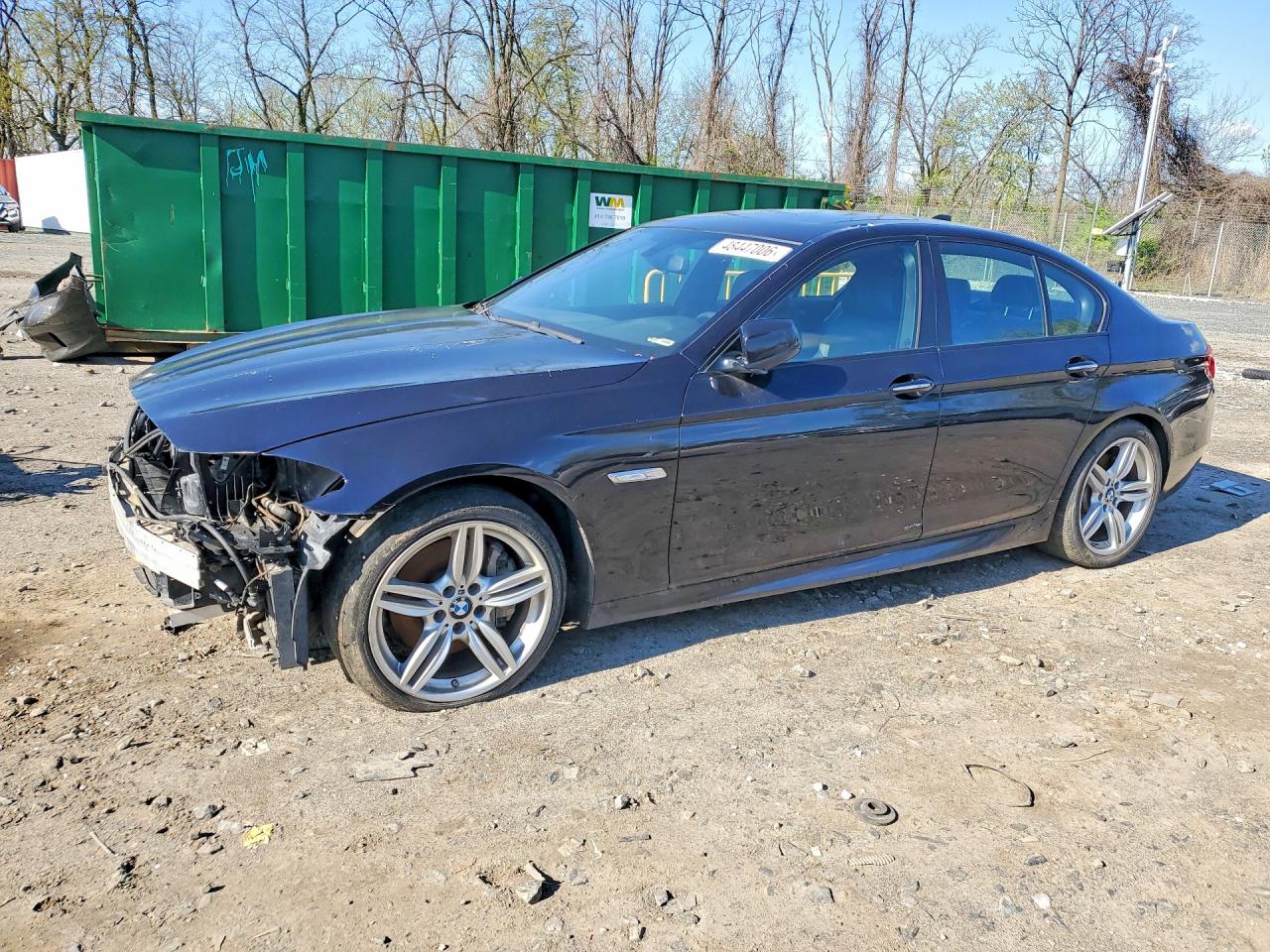 2013 BMW 5 series VIN WBAFR9C52DDX80431 photo 1