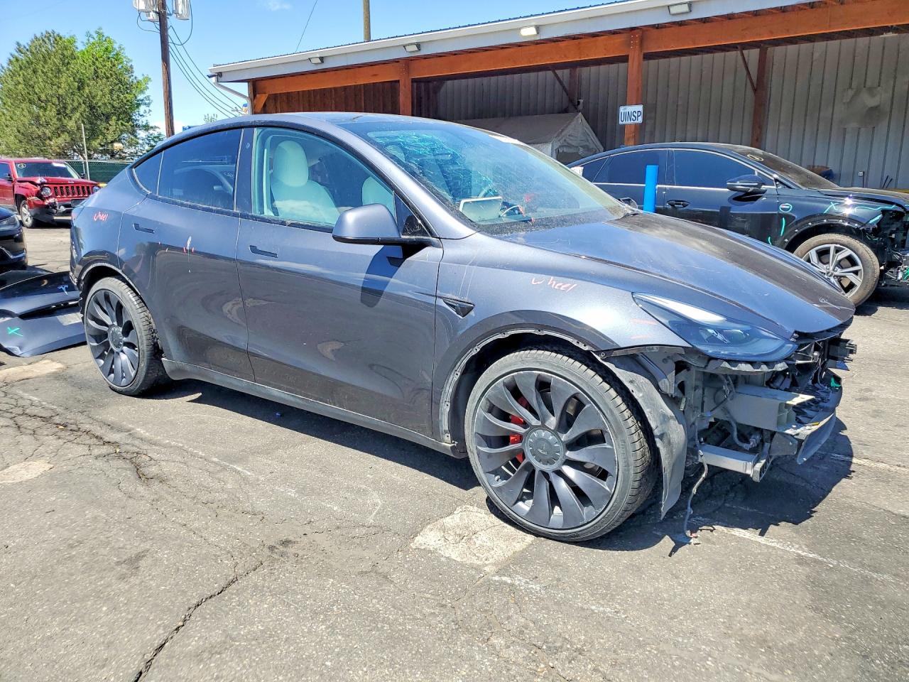 2021 Tesla Model y VIN 5YJYGDEF8MF250743 photo 4