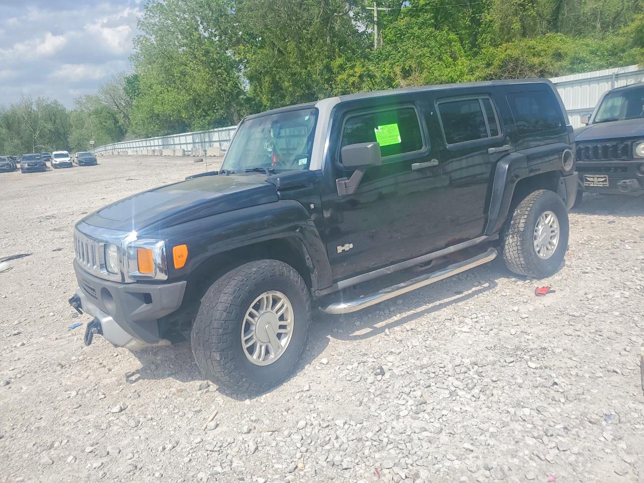 2009 Hummer H3 VIN 5GTEN13E598126351 photo 1
