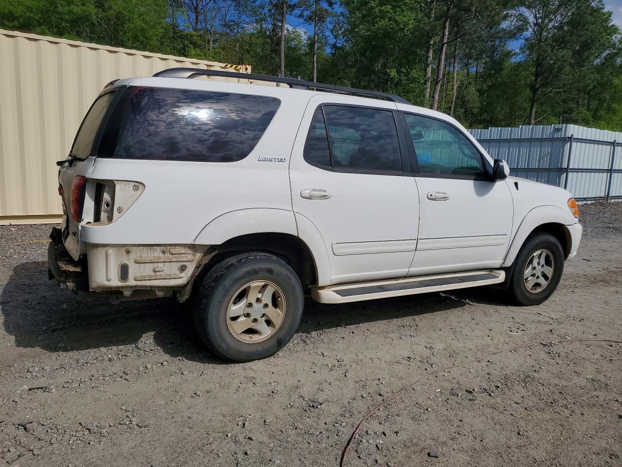2002 Toyota Sequoia VIN 5TDBT48A92S071847 photo 3