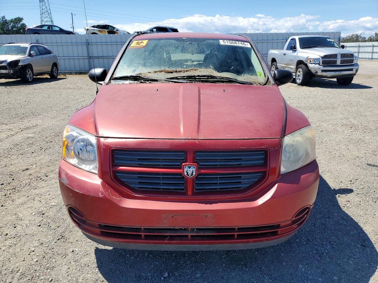 2008 Dodge Caliber VIN 1B3HB28B38D646265 photo 5