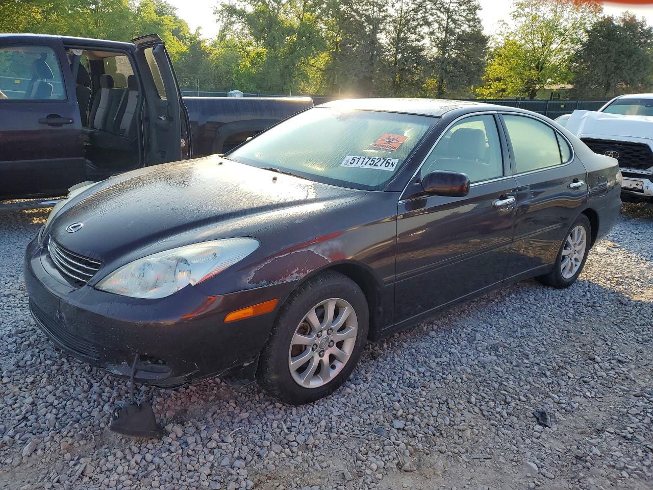2004 Lexus Es330 VIN JTHBA30GX45050867 photo 1