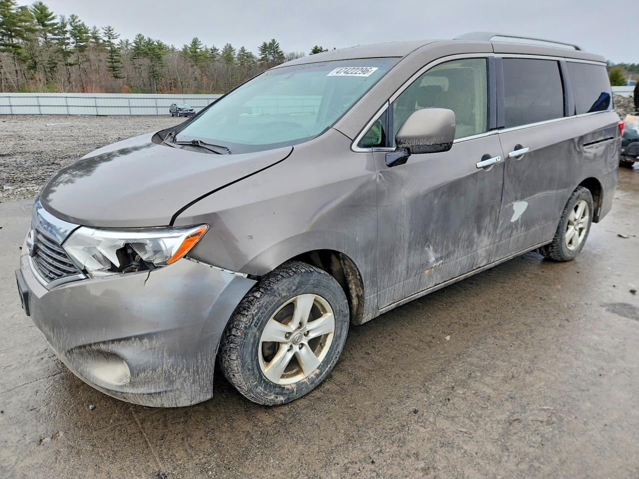 2017 Nissan Quest VIN JN8AE2KP7H9170136 photo 1