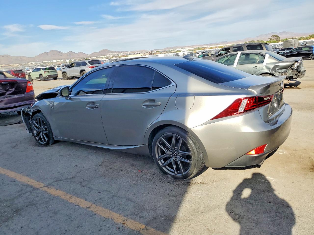 2015 Lexus Is VIN JTHBF1D2XF5070172 photo 2