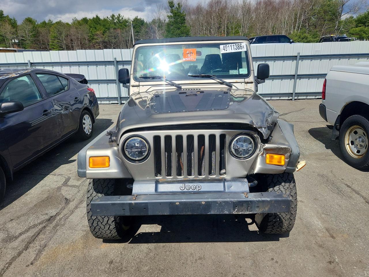 2003 Jeep Wrangler / VIN 1J4FA29123P356888 photo 5