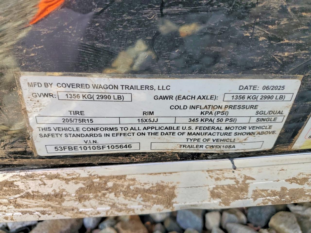 2025 COVERED Utility VIN 53FBE1010SF105646 photo 10
