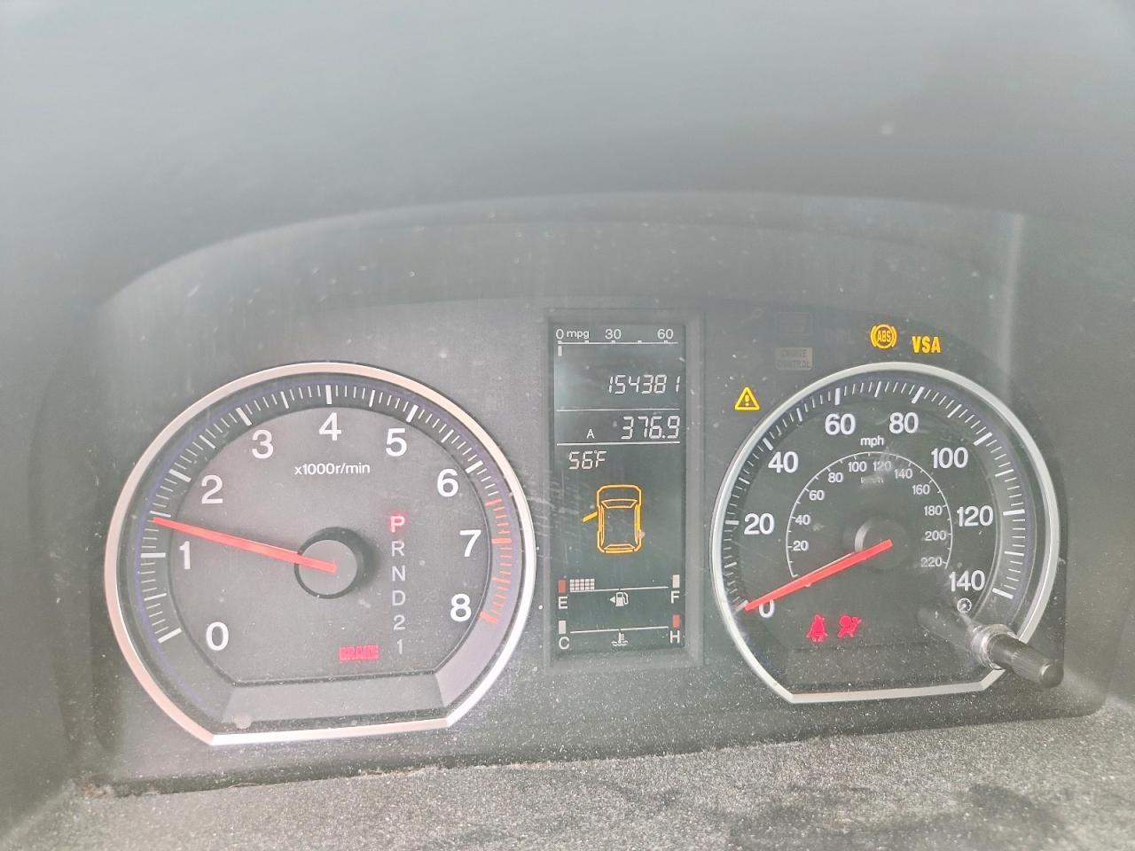 2007 Honda Crv VIN JHLRE48537C061810 photo 9