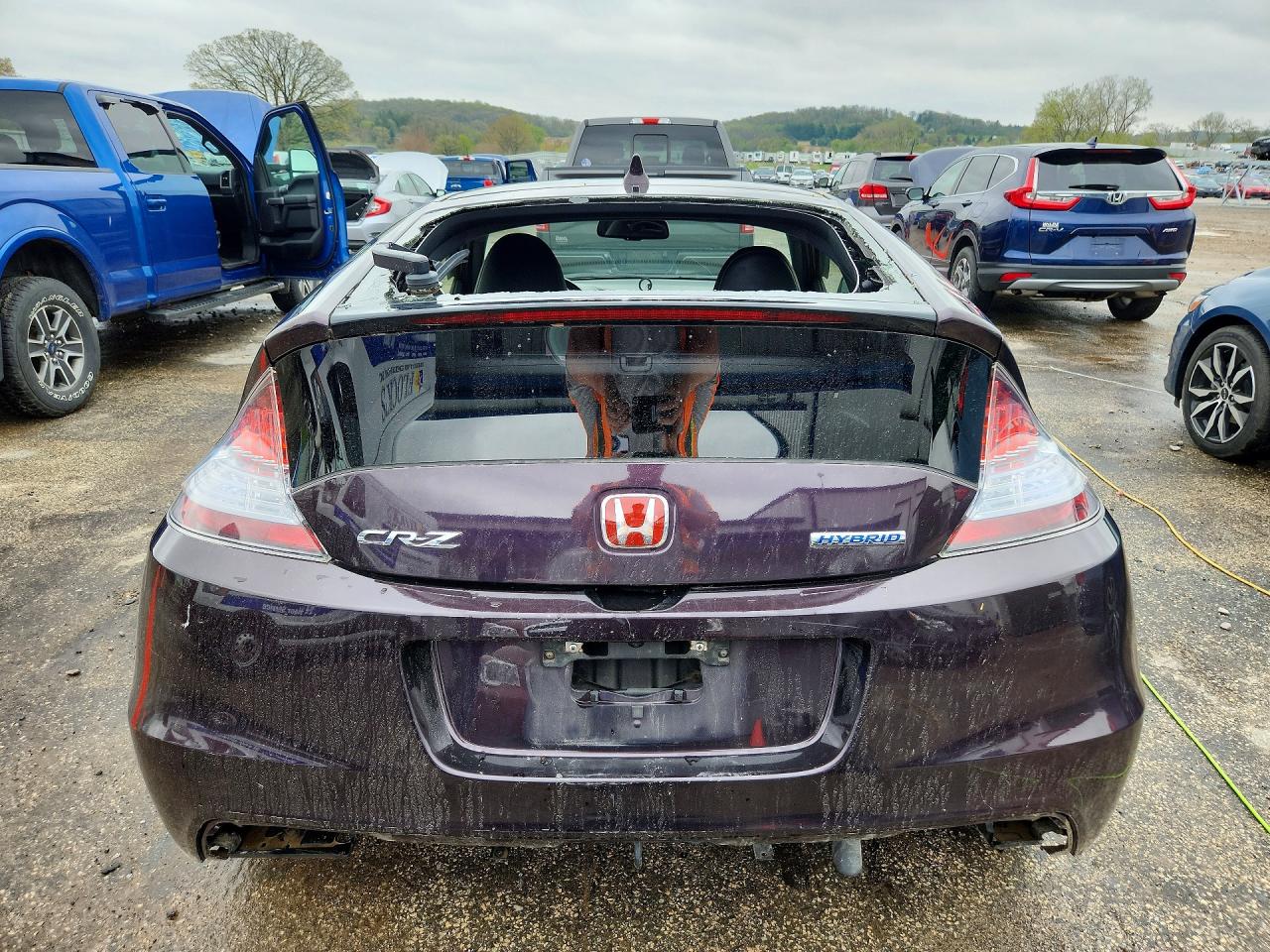 2013 Honda Cr-z VIN JHMZF1C61DS002411 photo 6