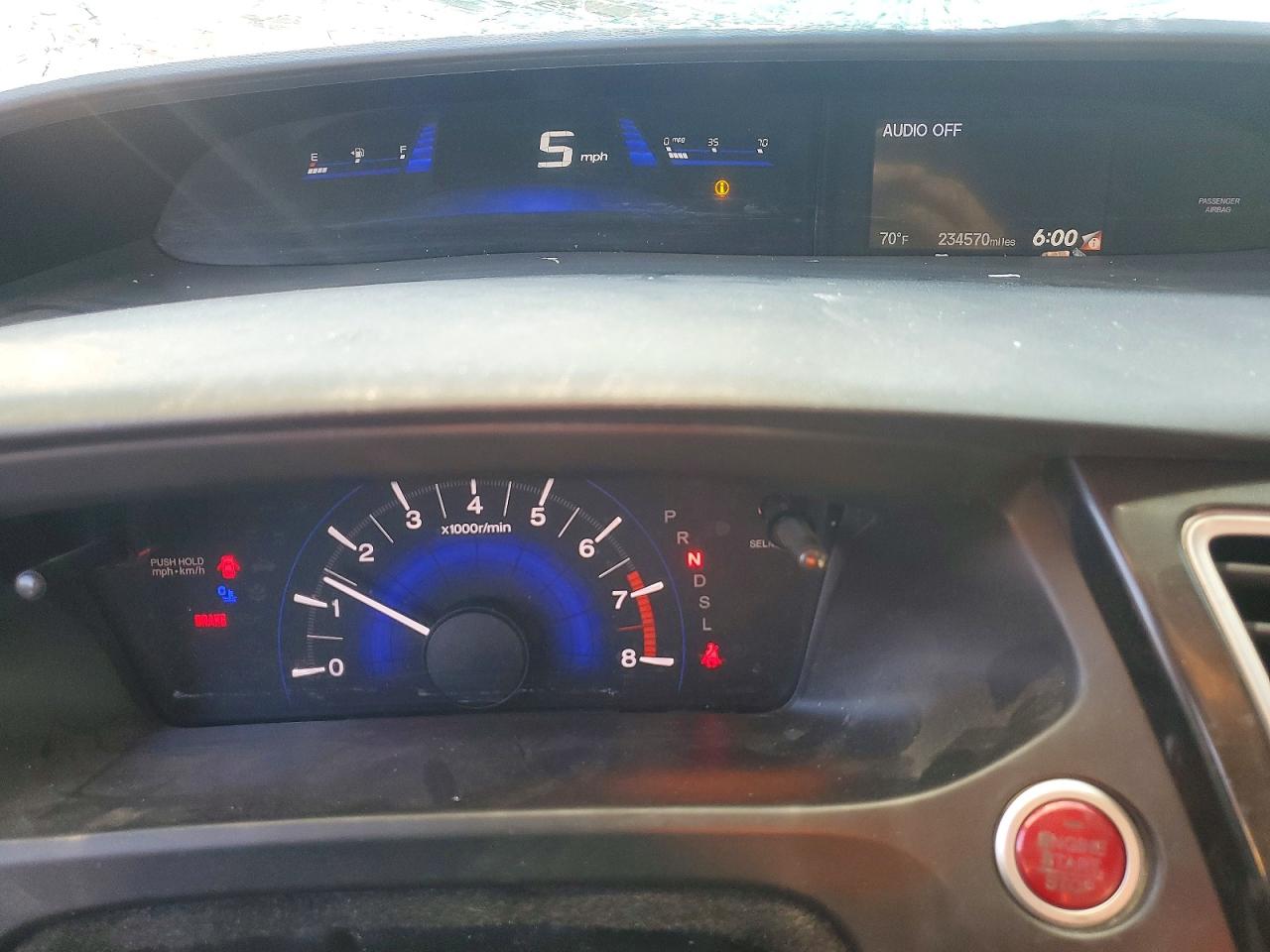 2014 Honda Civic VIN 19XFB2F88EE260870 photo 9