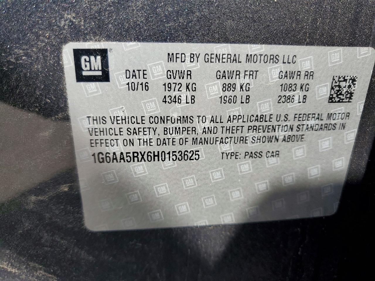 2017 CADILLAC Ats VIN 1G6AA5RX6H0153625 photo 12