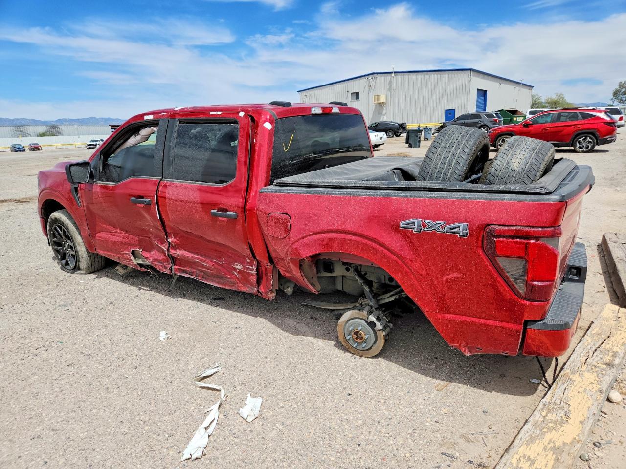 2024 FORD F150 VIN 1FTEW2LP0RKE40486 photo 2