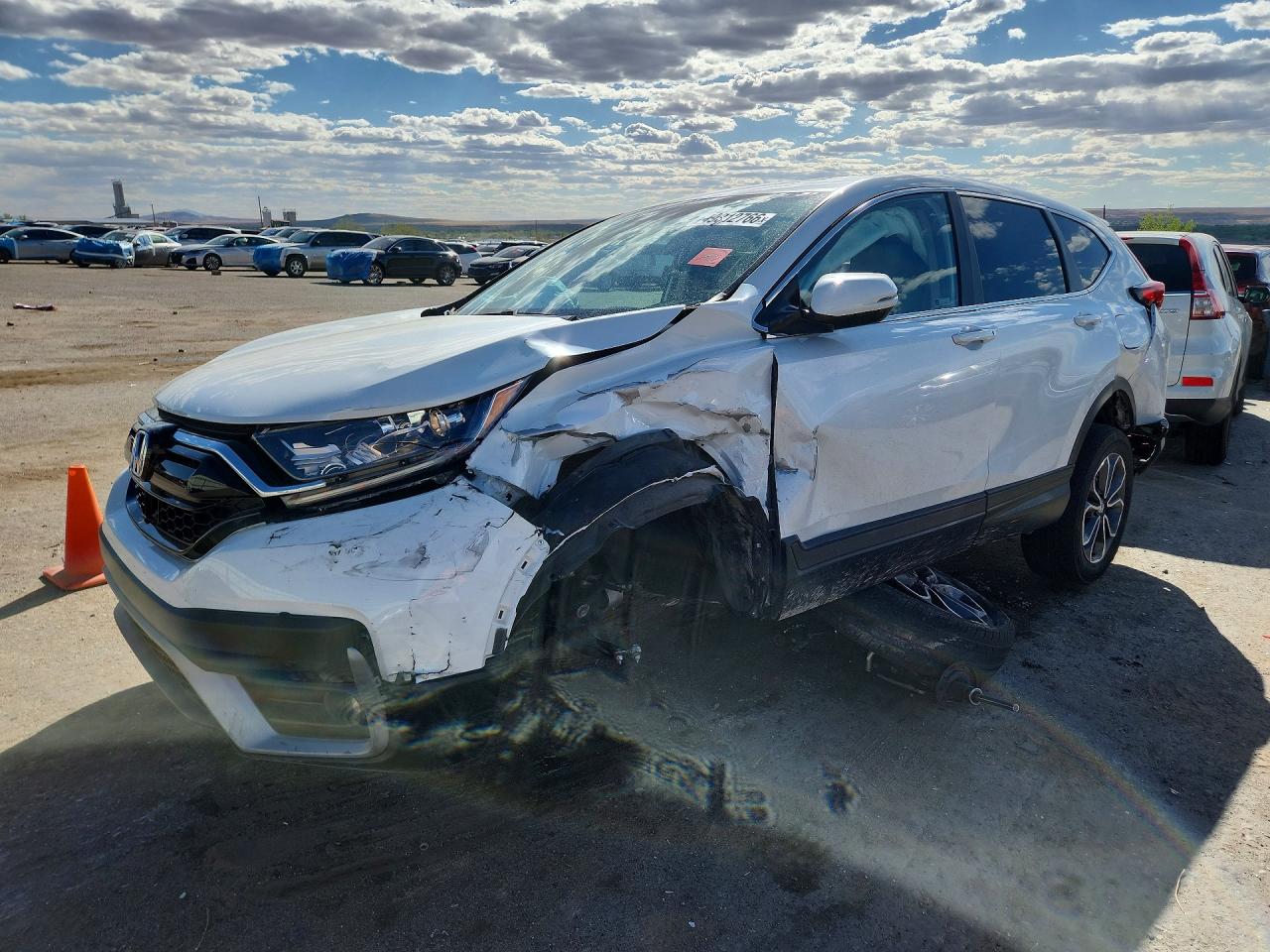 2021 Honda Crv VIN 2HKRW2H54MH639167 photo 1