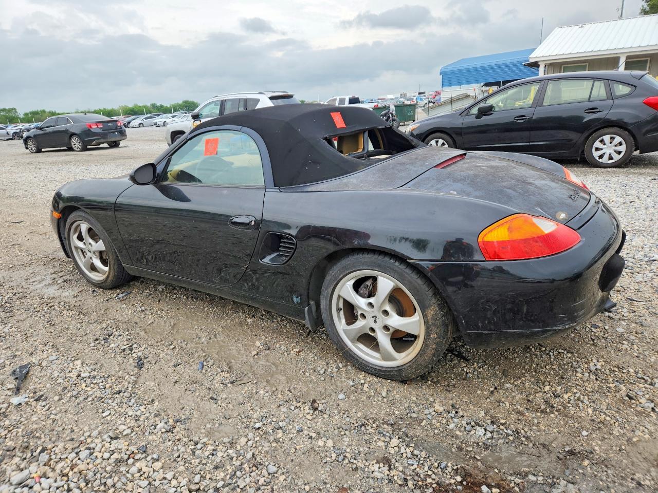 2001 Porsche Boxster VIN WP0CA29861U624376 photo 2
