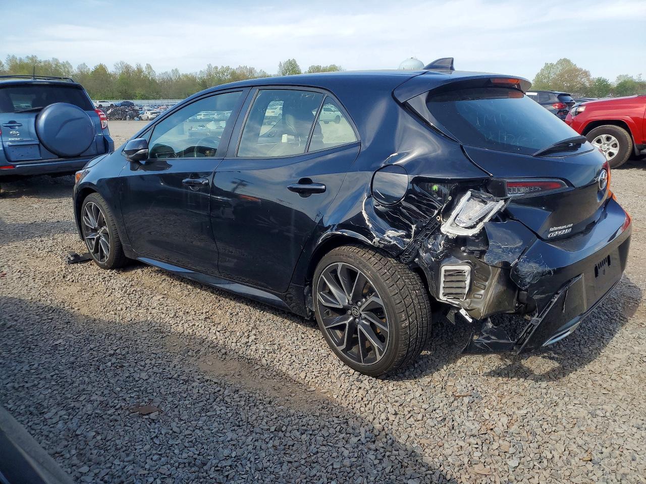 2019 Toyota Corolla VIN JTNK4RBE6K3002634 photo 2