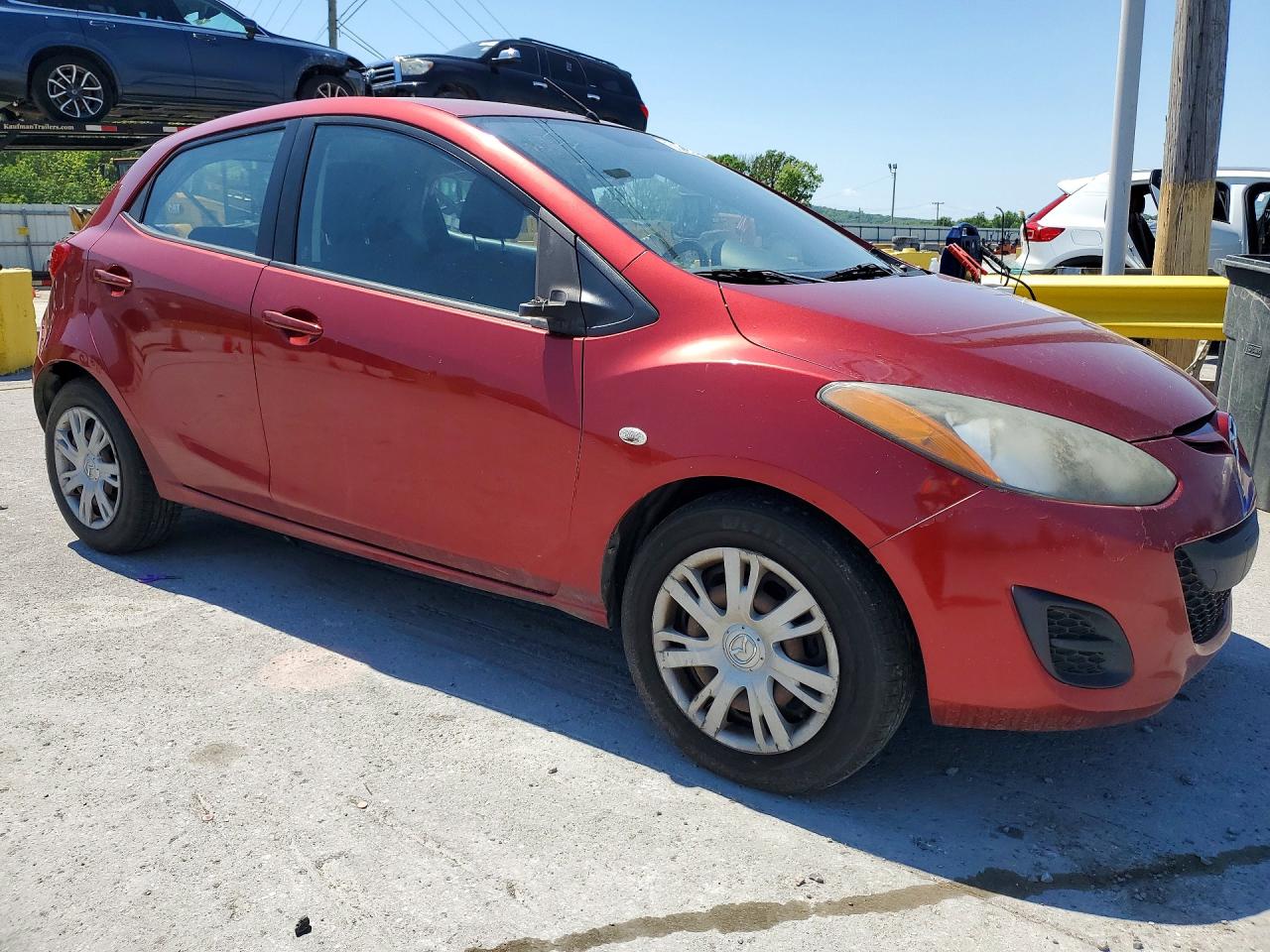 2014 Mazda 2 VIN JM1DE1KZ7E0181092 photo 4