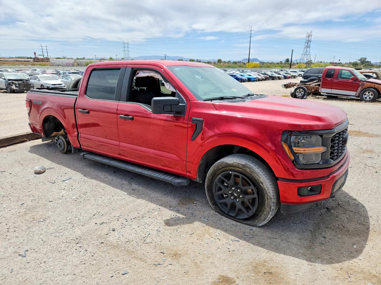 2024 FORD F150 VIN 1FTEW2LP0RKE40486 photo 4