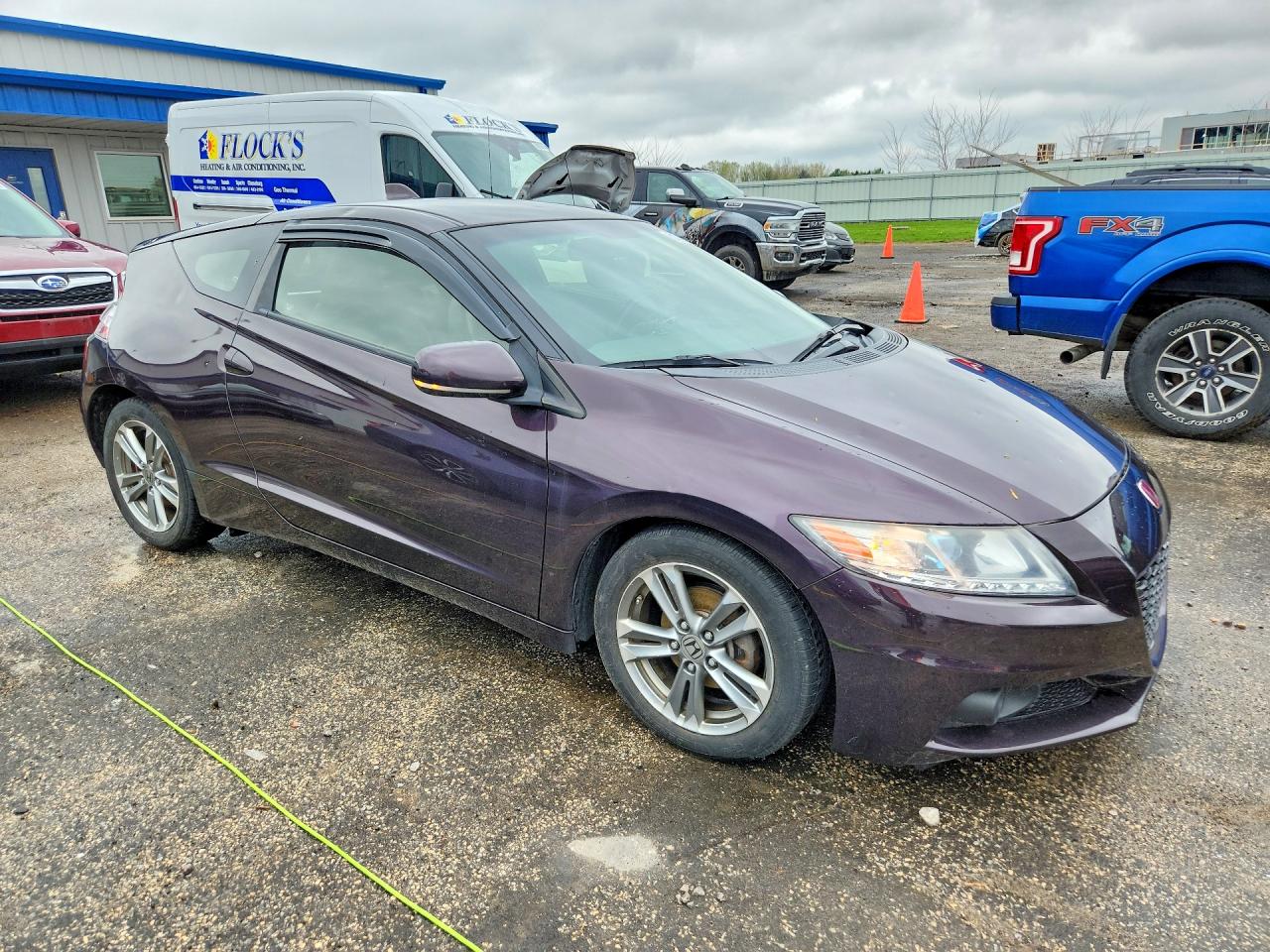 2013 Honda Cr-z VIN JHMZF1C61DS002411 photo 4