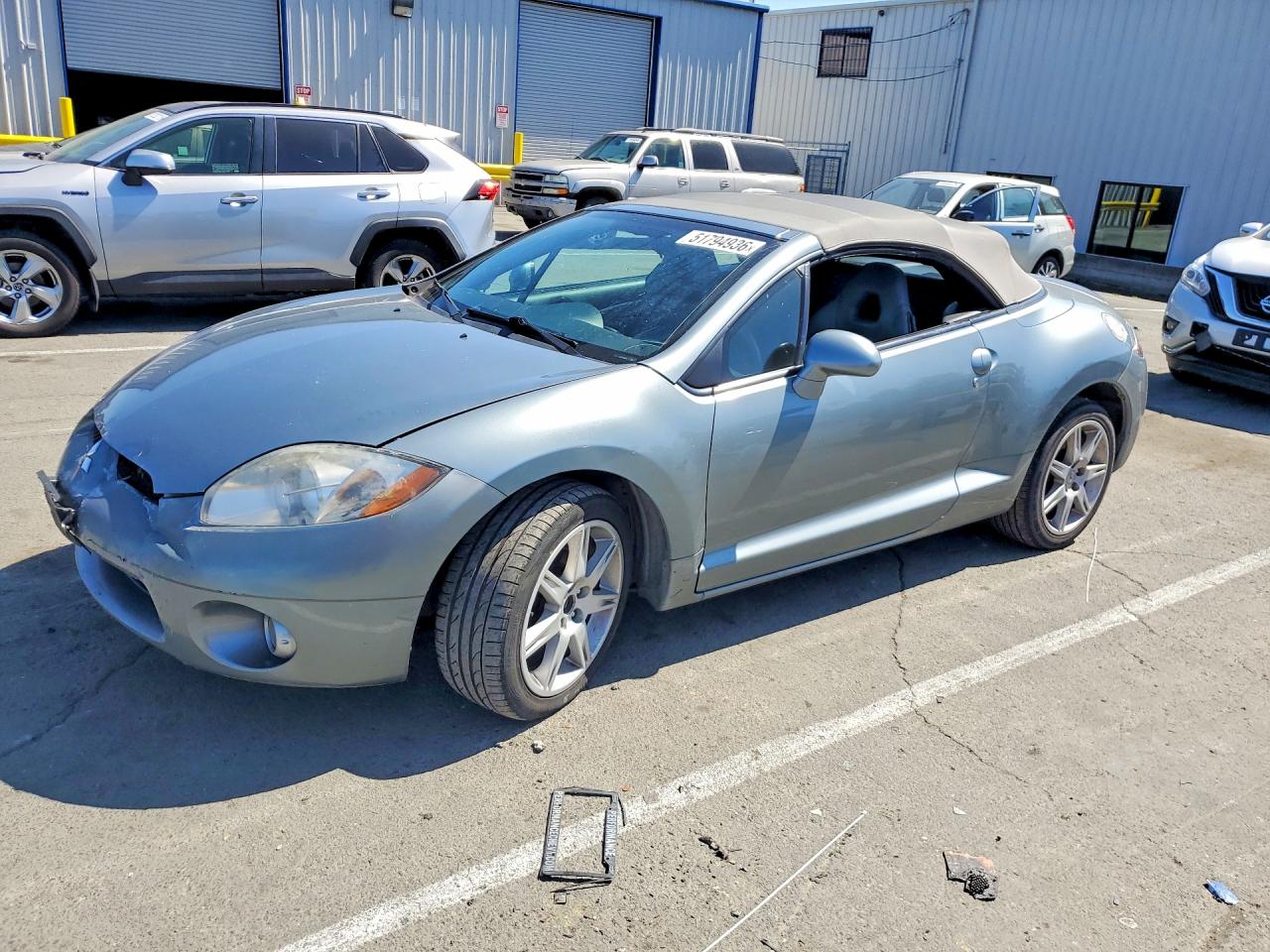 2007 MITSUBISHI ECLIPSE VIN 4A3AL35T57E036776 photo 1
