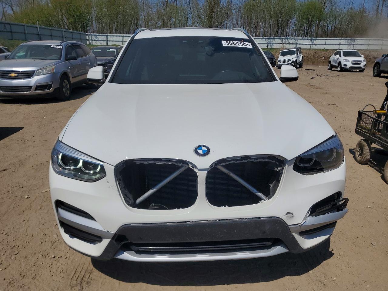 2021 BMW X3 VIN 5UXTY5C07M9G01245 photo 5