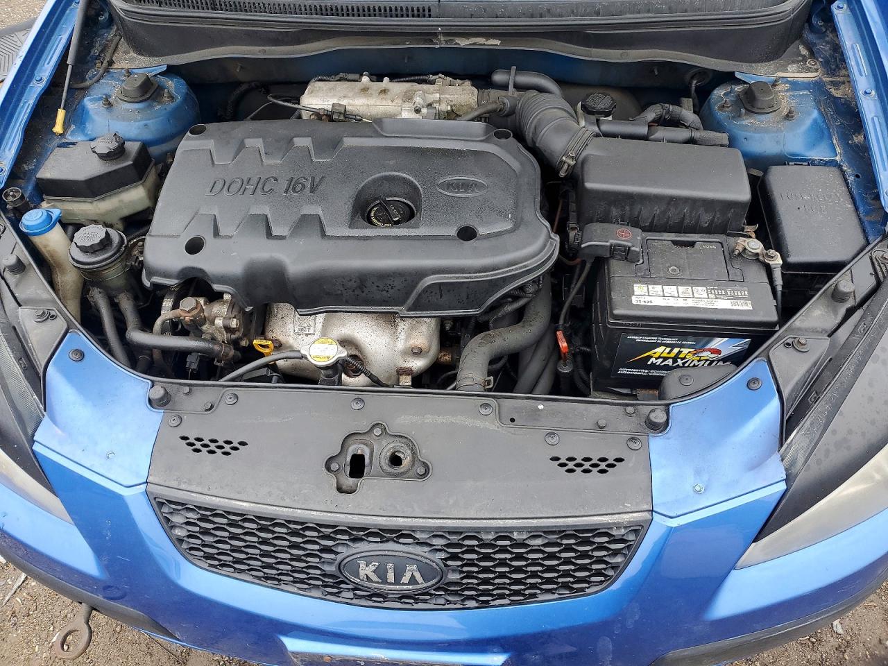 2008 Kia Rio VIN KNADE123786432168 photo 11