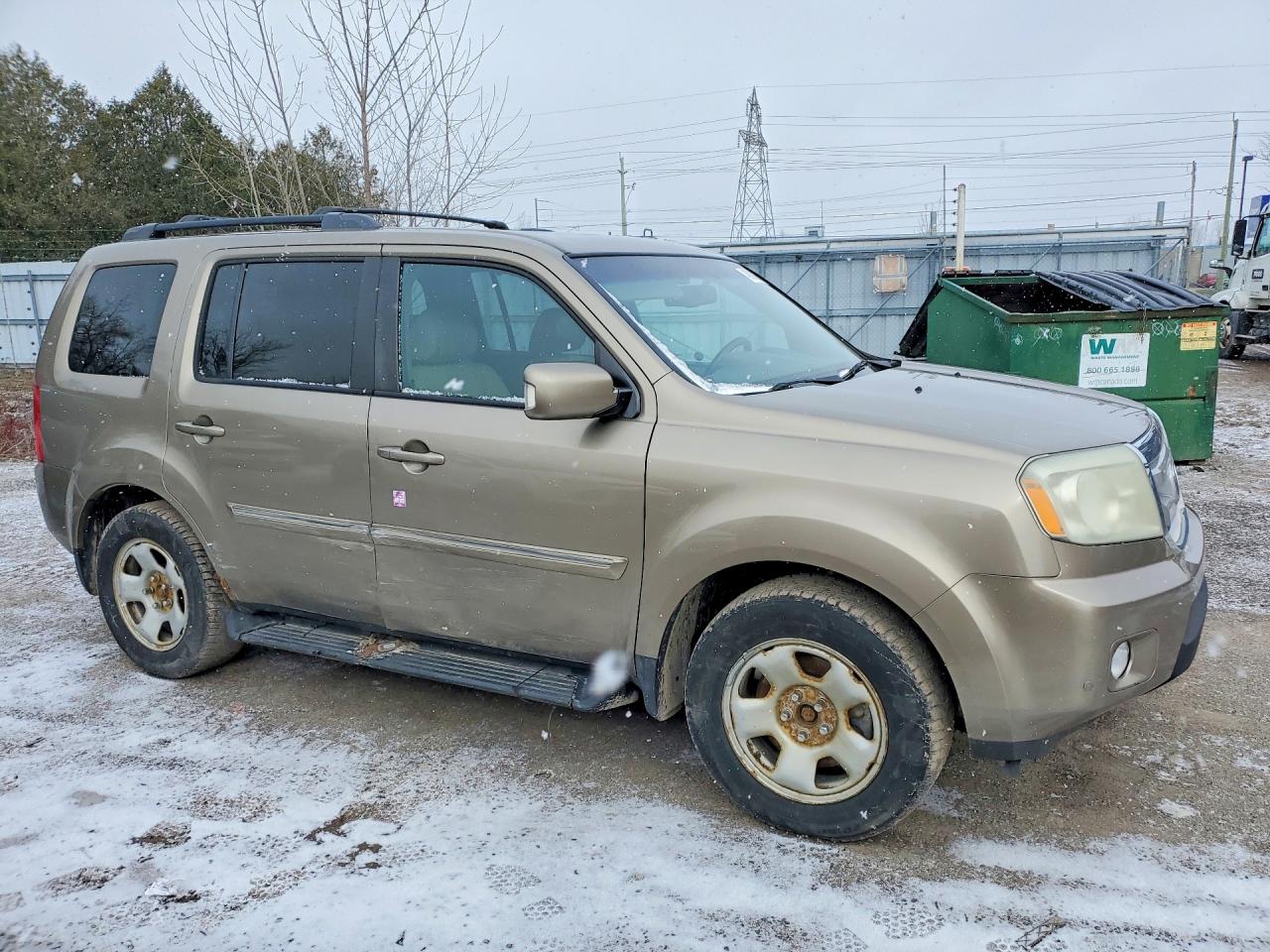2010 HONDA Pilot VIN 5FNYF4H95AB504753 photo 4