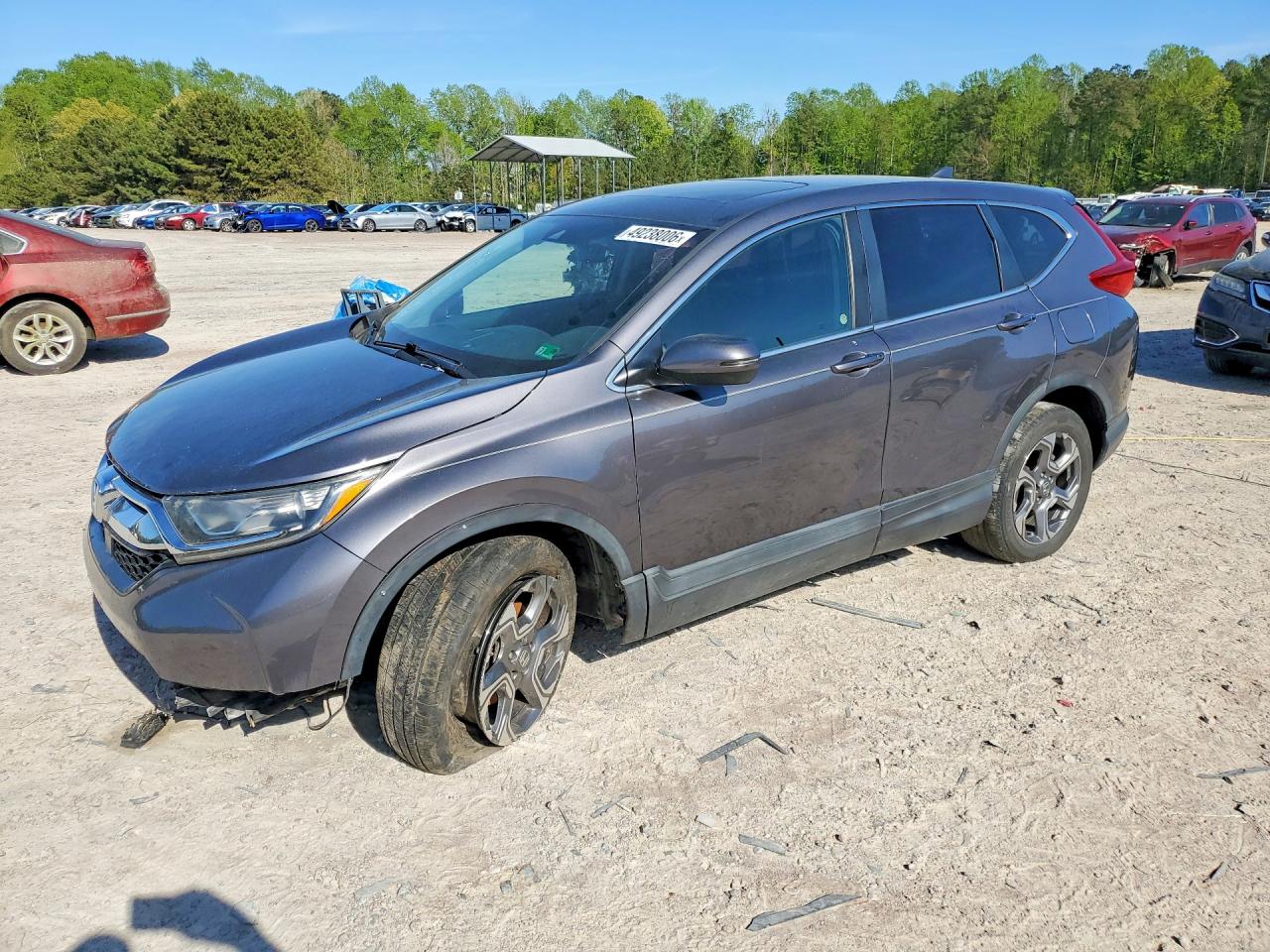 2018 Honda Crv VIN 2HKRW2H58JH627129 photo 1