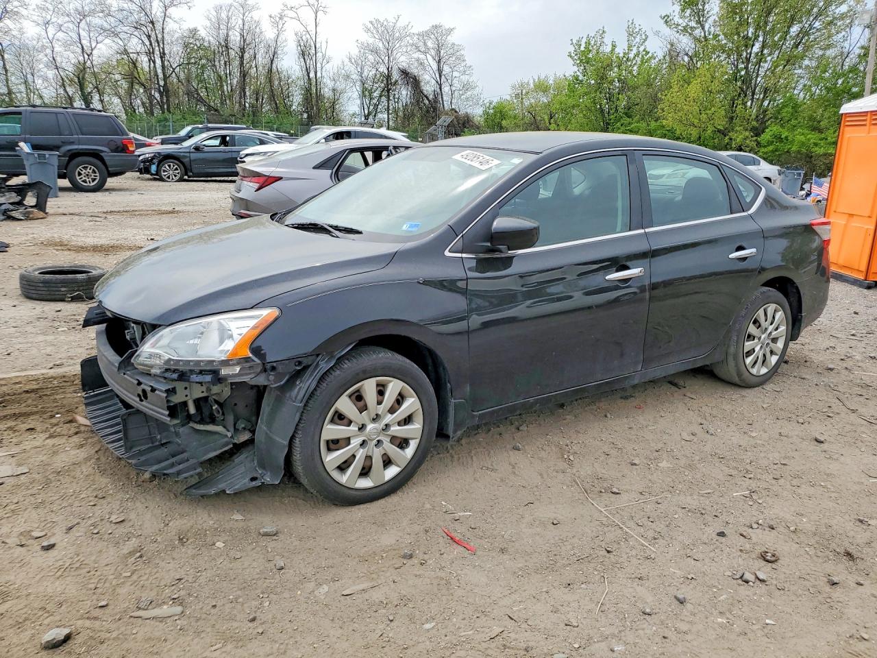 2014 Nissan Sentra sv VIN 3N1AB7AP1EY323427 photo 1