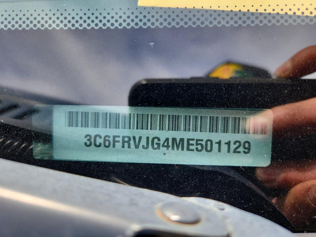 2021 Ram Promaster VIN 3C6FRVJG4ME501129 photo 12