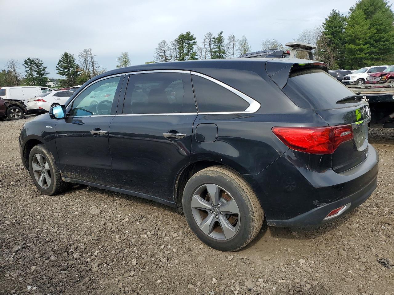 2016 Acura Mdx VIN 5FRYD3H22GB008416 photo 2