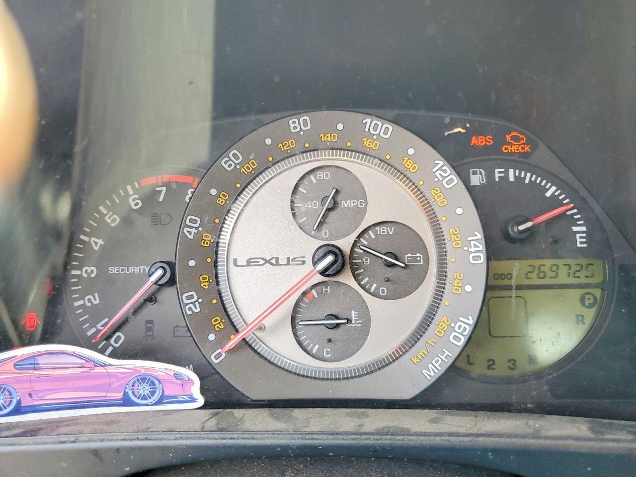 2003 Lexus Is VIN JTHBD192230069962 photo 9