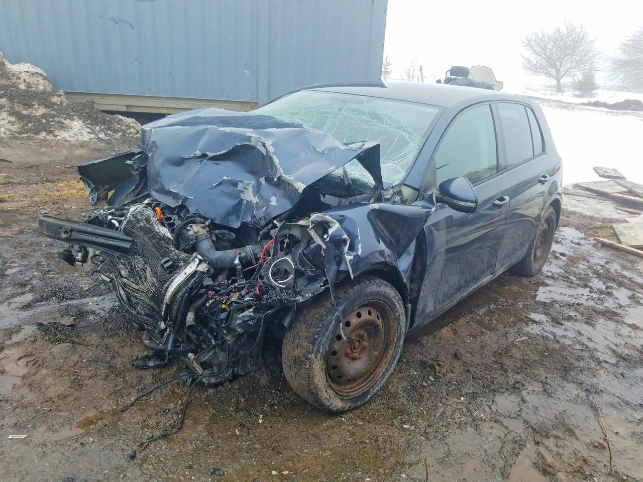 2013 Volkswagen Golf VIN WVWDA7AJ4DW125858 photo 1