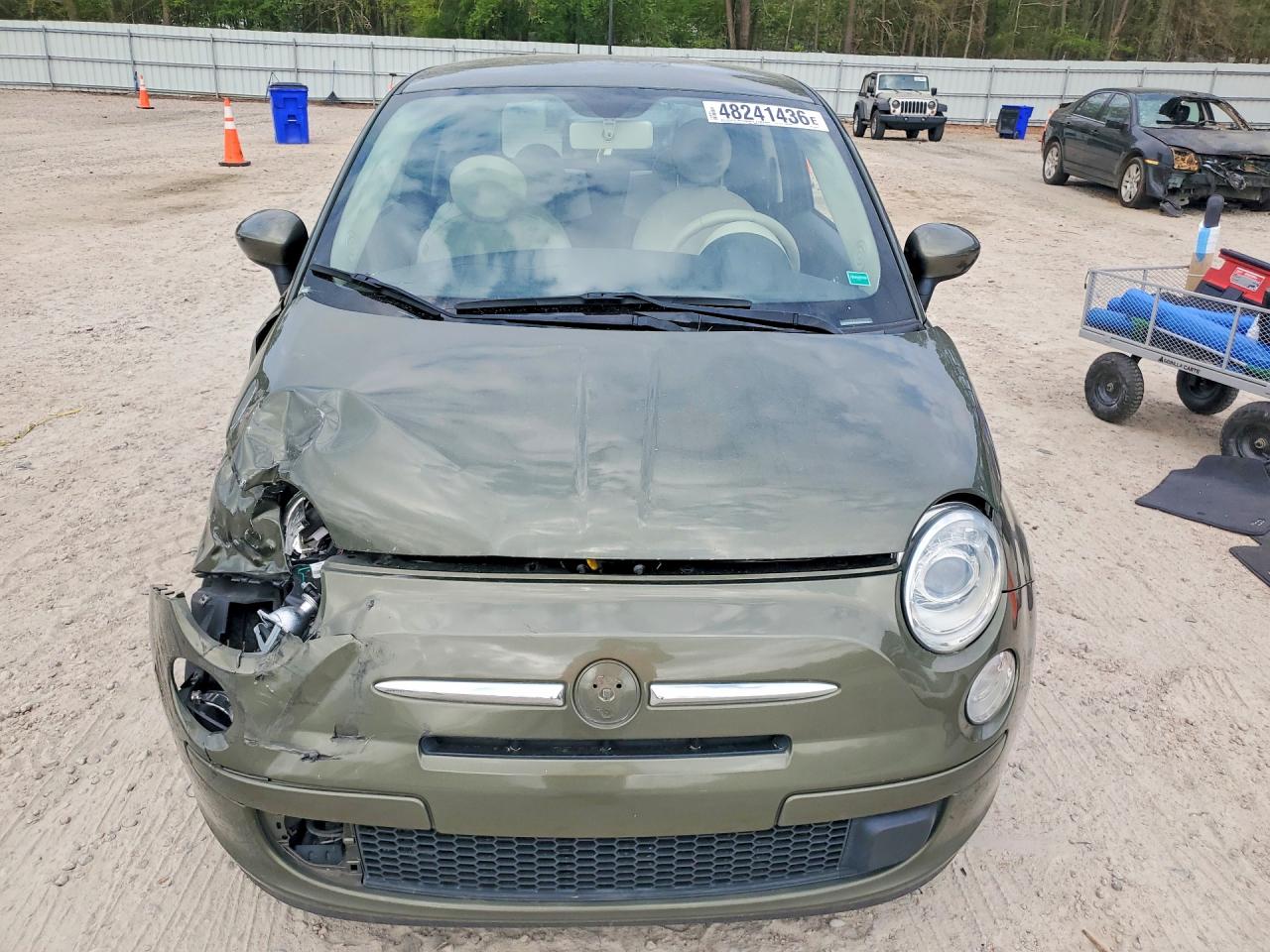 2012 Fiat 500 VIN 3C3CFFAR7CT366626 photo 5