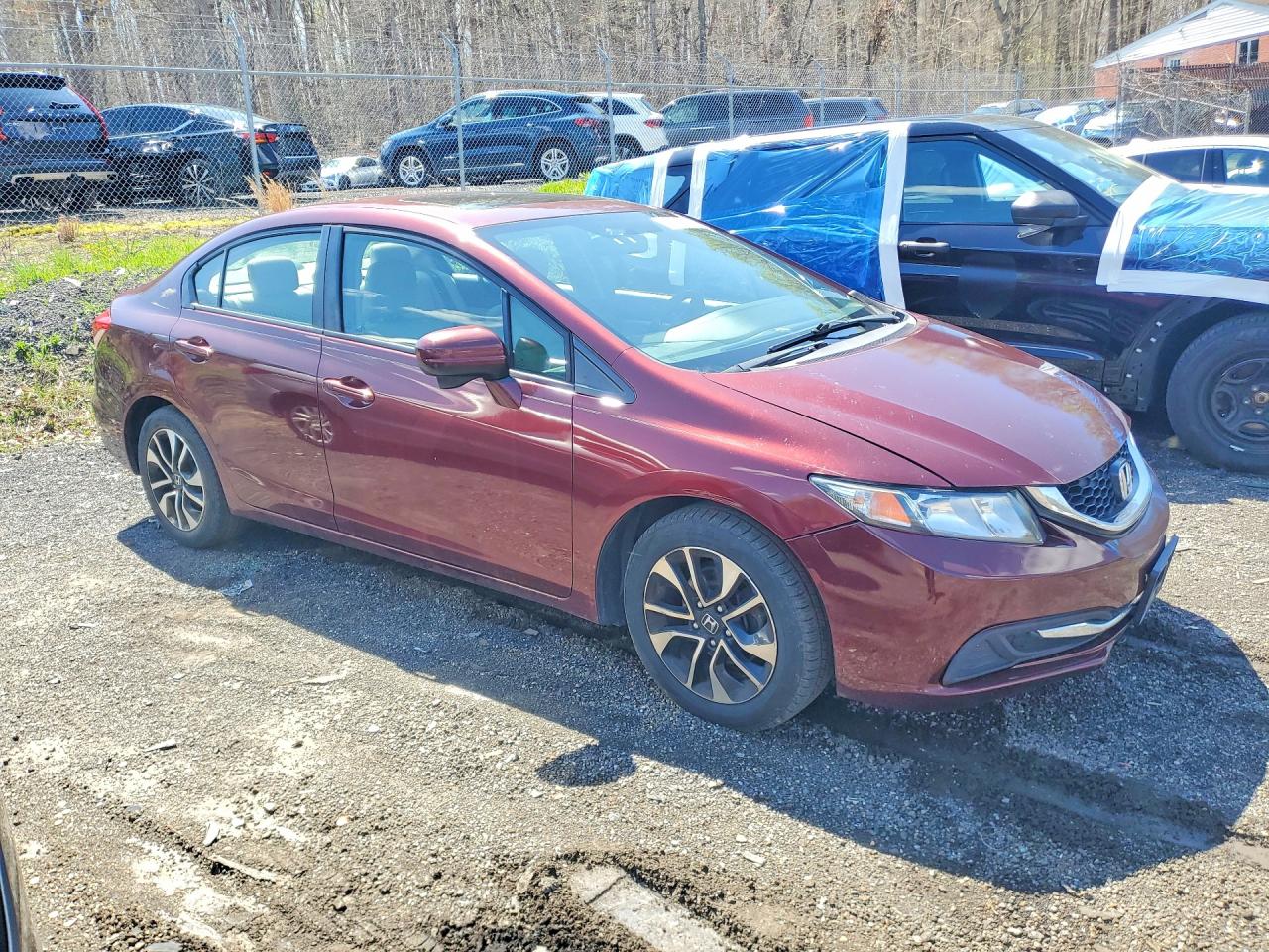 2014 Honda Civic VIN 19XFB2F85EE205471 photo 4