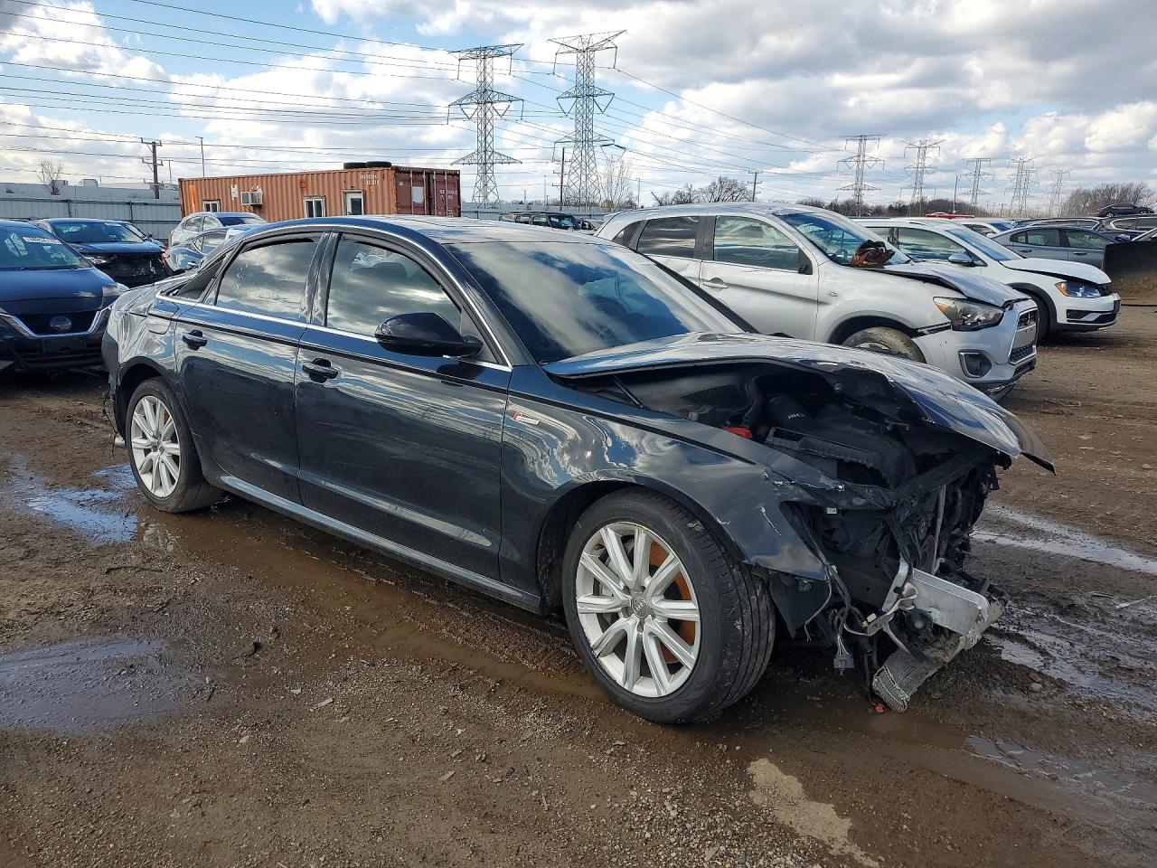 2012 AUDI A6 VIN WAUHGAFC7CN156126 photo 4