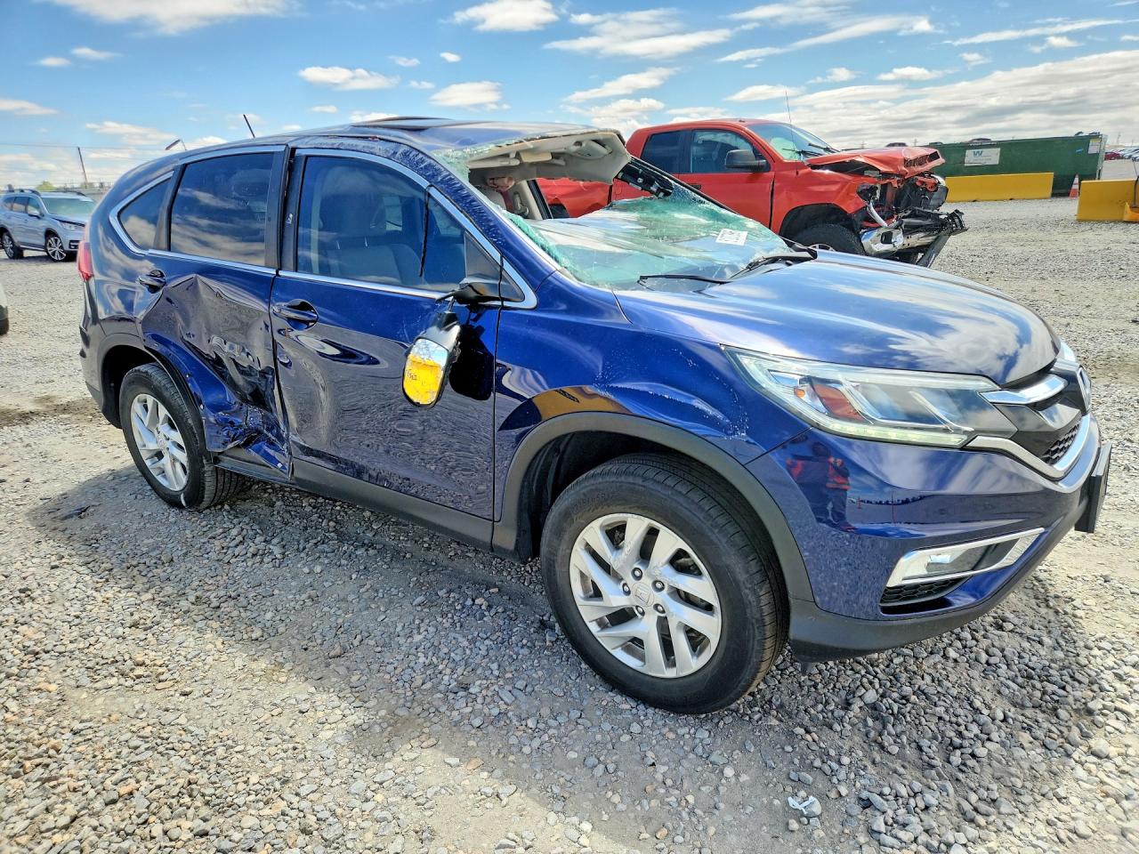 2015 Honda Crv VIN 2HKRM4H5XFH624225 photo 4