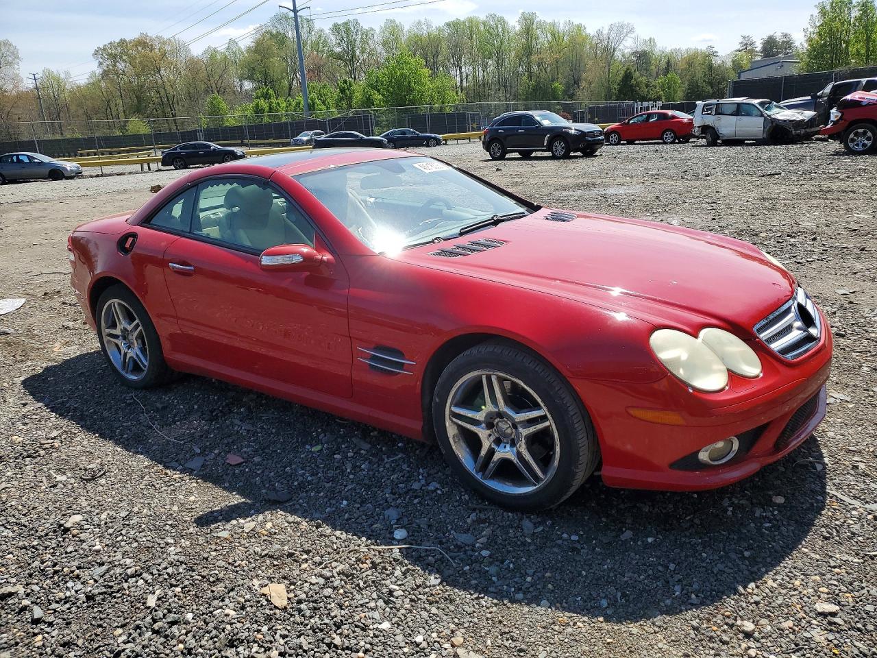 2007 Mercedes-Benz Sl-class VIN WDBSK71F67F122429 photo 4