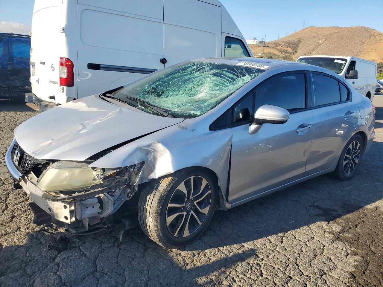 2014 Honda Civic VIN 19XFB2F88EE260870 photo 1