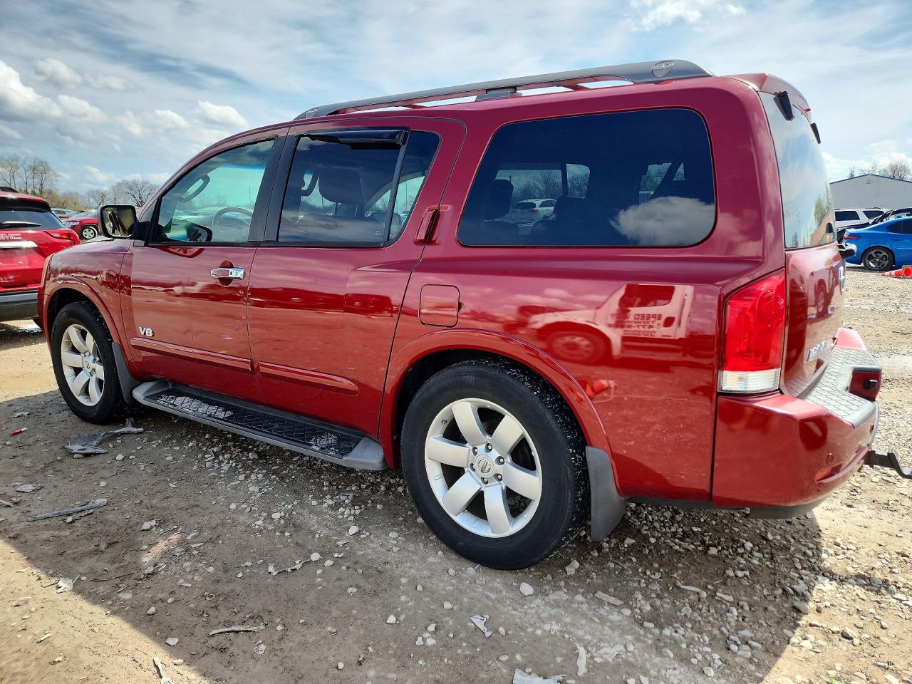 2008 Nissan Armada VIN 5N1BA08D48N629381 photo 2
