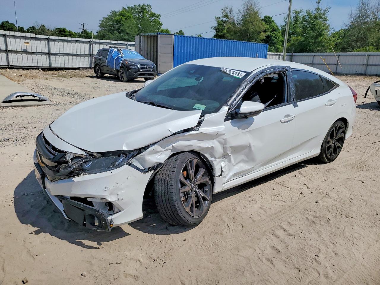 2021 Honda Civic VIN 19XFC2F84ME003216 photo 1
