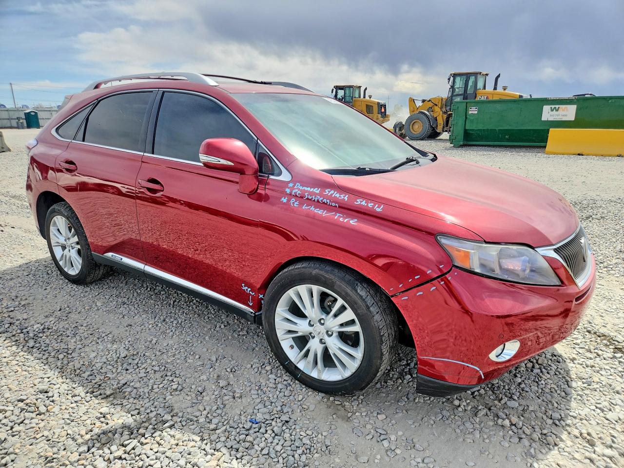 2010 Lexus Rx450 VIN JTJBC1BAXA2011540 photo 4