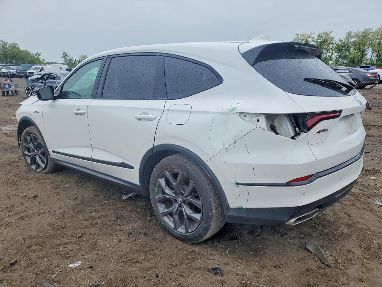 2022 Acura Mdx VIN 5J8YE1H09NL023492 photo 2