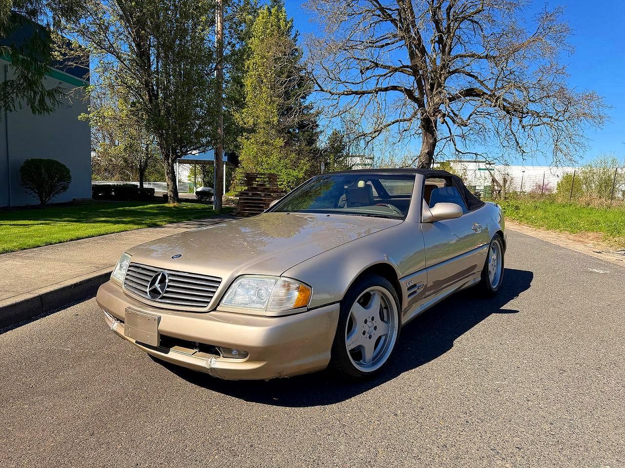 2000 Mercedes-Benz Sl-class VIN WDBFA76FXYF192398 photo 2
