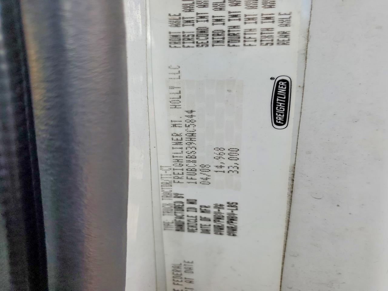 2009 FREIGHTLINER All other VIN 1FUBCXBS39HAC5844 photo 10