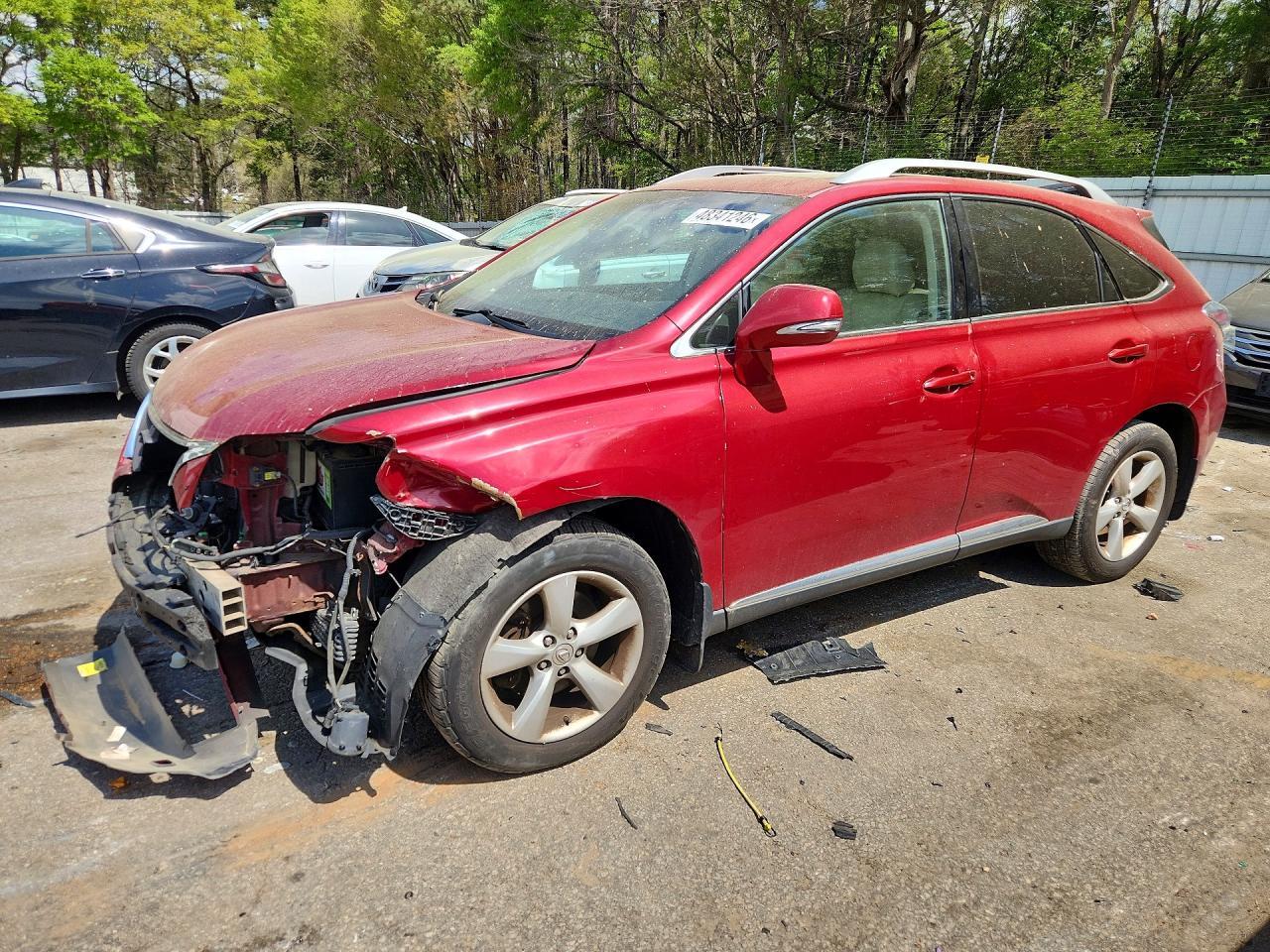 2010 LEXUS Rx350 VIN 2T2BK1BA5AC003641 photo 1