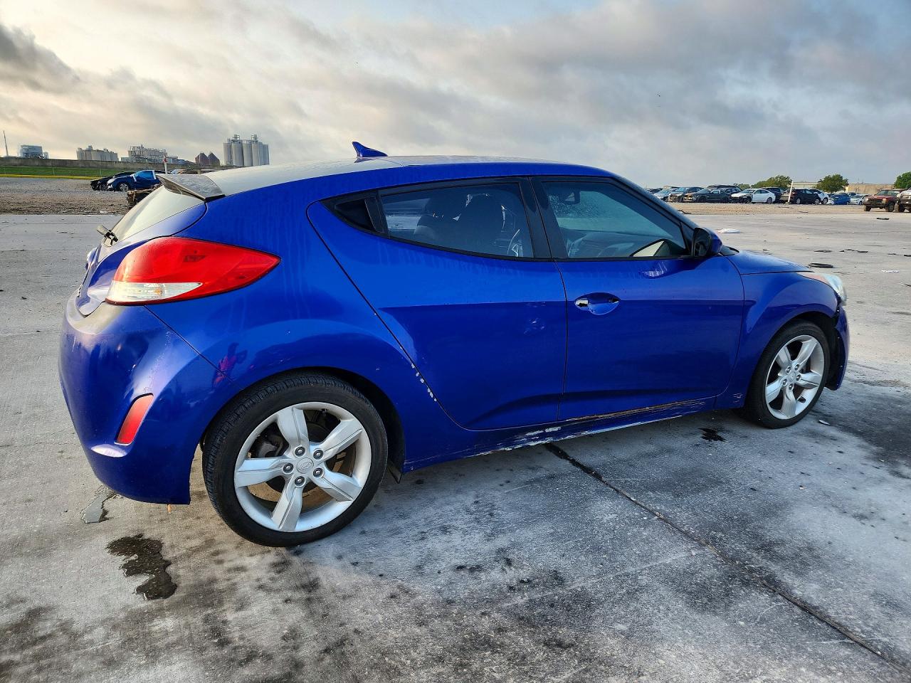 2014 Hyundai Veloster VIN KMHTC6AD1EU207274 photo 3
