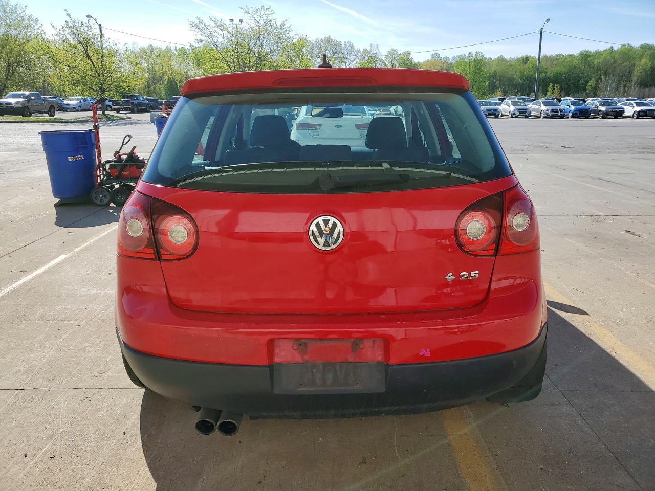 2008 Volkswagen Rabbit VIN WVWDA71K28W070227 photo 6