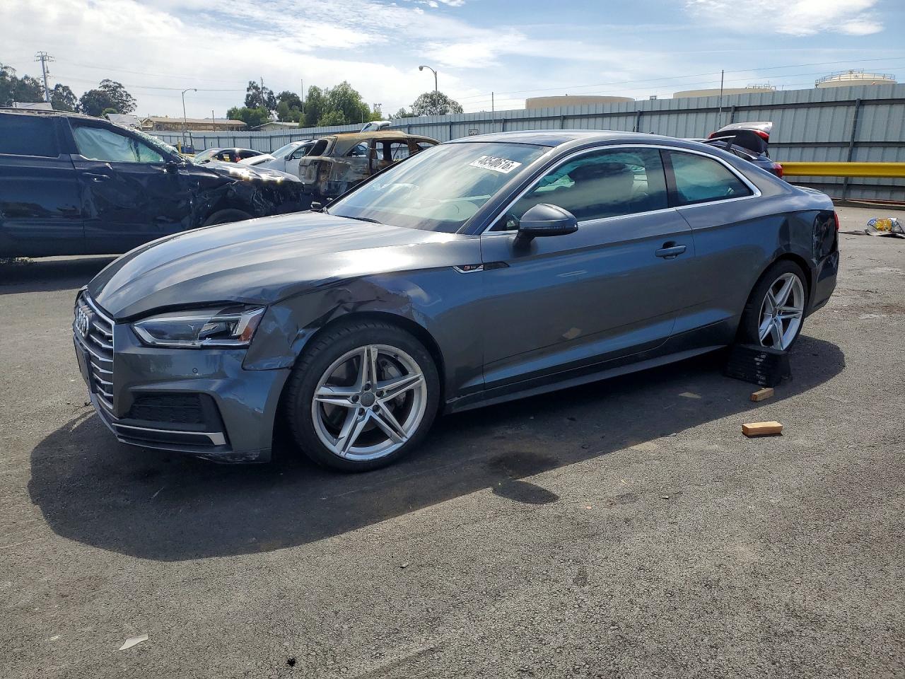 2018 Audi A5 VIN WAU8NAF56JA004432 photo 1