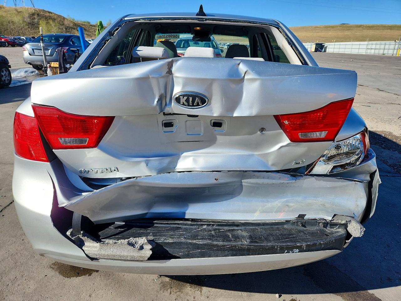 2009 Kia Optima VIN KNAGE228395293453 photo 6