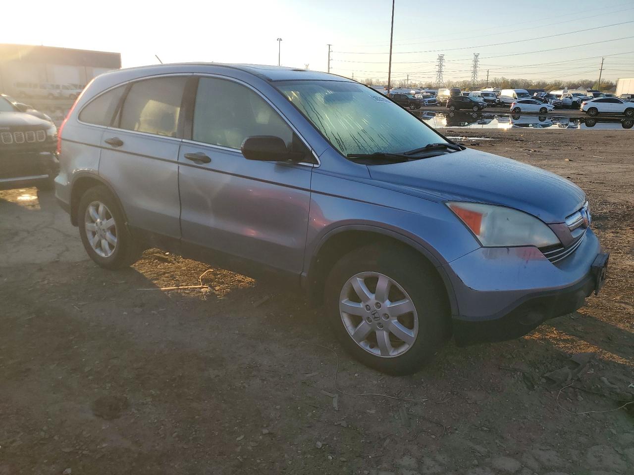 2008 Honda Crv VIN 5J6RE48538L005844 photo 4